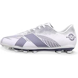 Nivia Arctic Football Studs for Men, Lightweight TPU Skin Upper, Die‑Cut EVA Sockliner, Dual Color TPU Studded Sole, Ideal for Training & Match Cleats