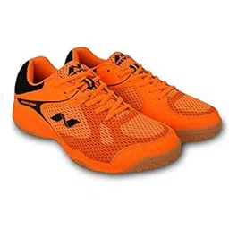 Nivia Powerstrike Badminton Shoe (Orange, 12)
