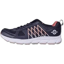 Nivia Snake 2.0 Running Shoes for Men (Black) UK-7