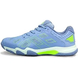 Nivia Verdict 2.0 Badminton Shoe for Men, Breathable Mesh with TPU Fusion Technology Upper, Non-Marking Sole, Ideal for Badminton, Volleyball, Squash, and Table Tennis