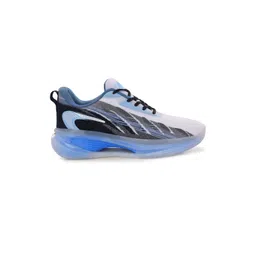 Nobelite Men White Casual Lace Up Closure Mesh Upper Casual Shoes