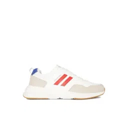 North Star by Bata Men's SILCE White Running Shoes