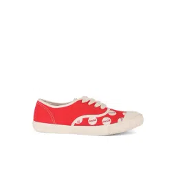 North Star by Bata Women's Red Casual Sneakers