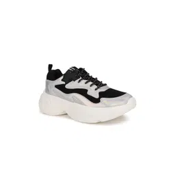 North Star Women Black Colourblocked Sneakers