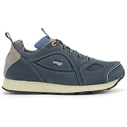 Nubuk Men Navy Sneakers with Elegant Design | Stylish & Comfortable Footwear | Ideal for Gifts, Casual Outings