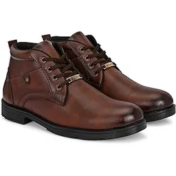OASIS Stylish and Trendy Mid-Ankle Boots For Men ll Daily Use Casual Lace Up Shoes
