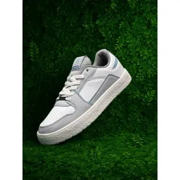OFF LIMITS Men's BRONX Off White & Grey Sneakers