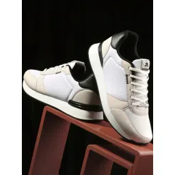Off Limits Men's HARLEM Off White & Beige Casual Sneakers