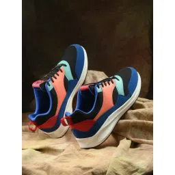 OFF LIMITS Men's STUSSY B&T Blue, Black & Aqua Running Shoes