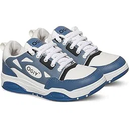 OGIY Stylish Lightweight Sports Shoes for Men | Comfortable Running & Walking Shoes | Breathable Casual Sneakers with Soft Cushion Sole