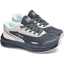 Olivia-13 Women’s Running Shoes | Knit Mesh Walking Sneakers with Stylish Design, Bouncy Midsole & Steady Outsole | Lightweight Comfort, Travel & Work