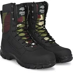 OMEE GOLD Military Army Tactical Combat Boots for Mens Camouflage