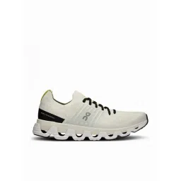 On Men's Cloudswift 3 Ivory & Black Running Shoes