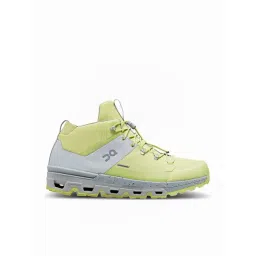 On Men's Cloudtrax Waterproof 1 M Zest Green & Glacier Running Shoes