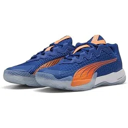 | NOVA Elite Momo Gonzales Padel-Tennis Shoes | Vivid Blue-Heat Fire-White-Glowing Red | 9UK