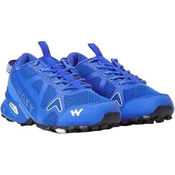 Orion Outdoor Shoes for Men's | Trekking and Hiking Anti-Skid Outdoor Boots with Rubber Sole | Comfortable & Lightweight Design with Shock Absorption - 11 (Navy)