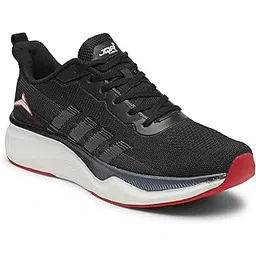 Osaka Men's Sports Running Shoes Knitting Upper Lace Up Design Soft Cushioned Memory Foam Insole Extra Grip Anti Skid Comfortable Lightweight Durable for Gym, Walking, Jogging & Everyday