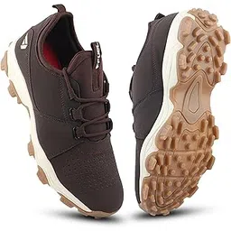 Outdoor-01 Men’s Hiking & Trekking Shoes | Durable Rexine Upper & EVA+TPR Anti-Skid Sole | Lightweight Outdoor Shoes for Trail, Climbing, Walking, Running & Casual Use