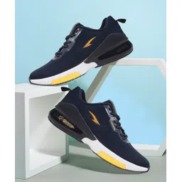 Oxygen-01 navy Running shoes dual capsule technology for boys | sports shoes for men | Latest Stylish Casual sneakers for men | Lace up lightweight shoes for running, walking, gym, trekking, hiking & party Running Shoes For Men