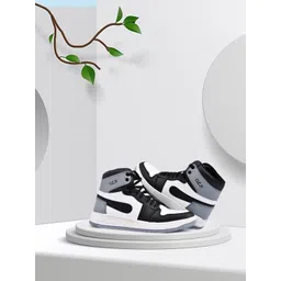 OZJI Men High-Top Basketball Non-Marking Basketball Sports Shoes