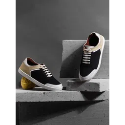 Paaduks Unisex Colourblocked Dan Eco-Sole Water Repellent Odor Free & Anti Skid Sneakers