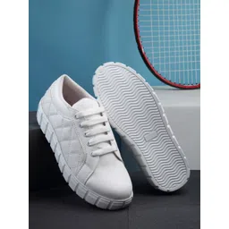 PANAHI Women Stitch Detail Lightweight Sneakers