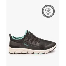 Panelled Lace-Up Running Shoes