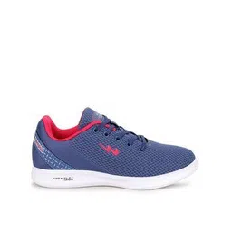 Panelled Lace-Up Sports Shoes
