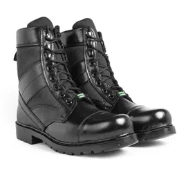 PARA COMMANDO Genuine Leather Military NCC Army Boot shoes for Men ( Black) Boots For Men