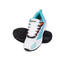 PENNEN Men Mesh Lace-Ups White Casual Shoes