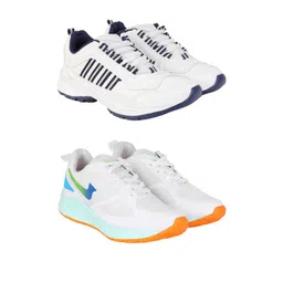 PENNEN Men Pair of 2 Running Non-Marking Shoes