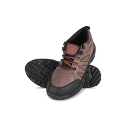 PENNEN Men Perforations Laser Cuts Sneakers With Chunky Sole