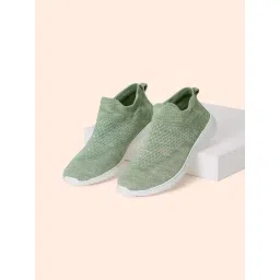 People by Pantaloons Women's Mint Green Walking Shoes