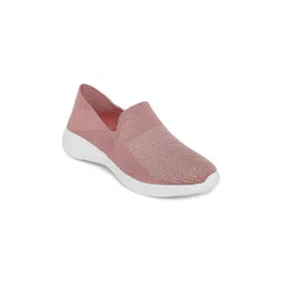 People Women Pink Textile Walking Non-Marking Shoes
