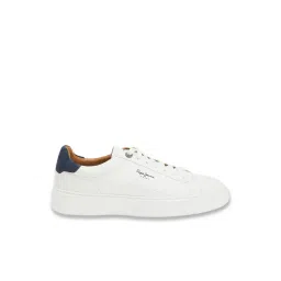 Pepe Jeans Men's Cup Sole White Casual Sneakers