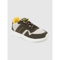 Peter England Men Textured Sneakers