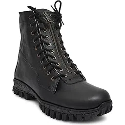 Pilots Flying Boots/Shoes black soft leather Flying Boots for Pilots with Rubber soleMemory foam Footpad for optimum comfort for Men. Article 610R