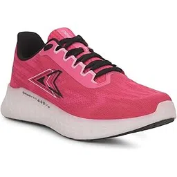Pink Sports Running, Walking & Gym Shoes with Eva Sole Sneakers Lightweight Shoes for Womens & Girls