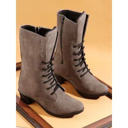 PLANET WALK Women Wedge-Heeled Winter Boots