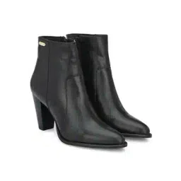 Pointed-Toe Ankle-Length Boots
