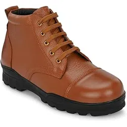 Police Boot Pure Leather Comfortable for Pride of India Lace Up For Men (7502)