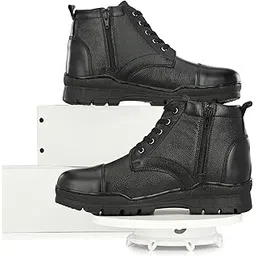 Police Boots/Pure Leather/Super Comfortable/Light Weight for Full Day wear