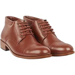 Police Uniform Ankle Boot for Mens