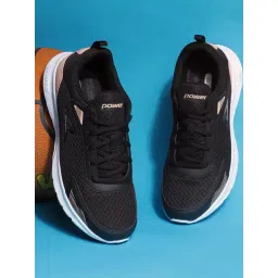 Power by Bata Women's WAVE BELMONTE Black Running Shoes