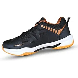 Power Plus Non Marking Badminton Shoes | Lightweight & Durable Badminton Shoes | Also Perfect for Squash, Table Tennis, Volleyball, Basketball & Indoor Sports