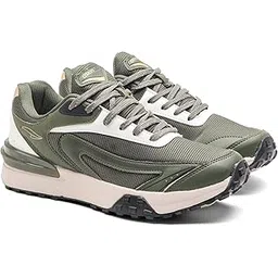 Powerkick-04 Men’s Sneakers | Lightweight Sports Shoes with Cushioned Sole, Trendy Casual Sneakers for Gym, Running, Walking
