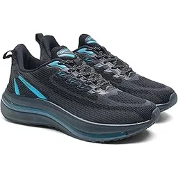 Powerplay-30 Men’s Running Shoes | Lightweight Knit Upper, TPU Frame for Lateral & Arch Support, Memory Foam Bounce Insole | Ideal for Gym, Travel, Running & Walking