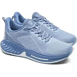 Powerplay-32 Men’s Running Shoes | Knit Upper, Lateral & Arch Support, Energy Return Memory Foam Shoes & Stable Grip Outsole | Ideal Boys Shoes for Running, Training