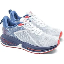 Powerplay-32 Men’s Running Shoes | Knit Upper, Lateral & Arch Support, Energy Return Memory Foam Shoes & Stable Grip Outsole | Ideal Boys Shoes for Running, Training
