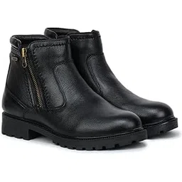 Premium Leather Comfortable Lightweight Boots for Women with Rubber Sole Ideal for Casual Wear